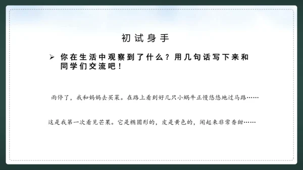 统编版语文三年级上册 第五单元  习作例文 我爱故乡的杨梅 课件