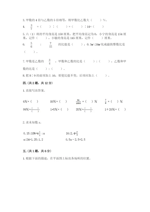 山西省【小升初】2023年小升初数学试卷（名师推荐）.docx