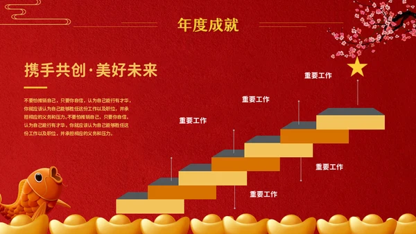 新征程创未来年终总结通用PPT模板