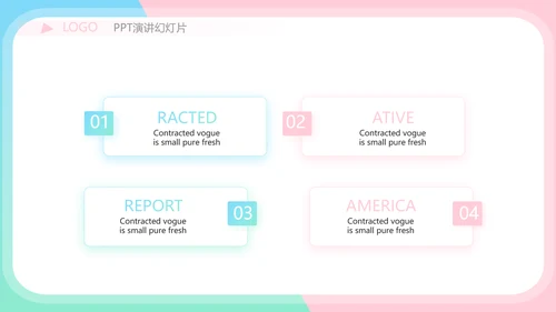 小姐姐学生会竞选工作总结动态PPT