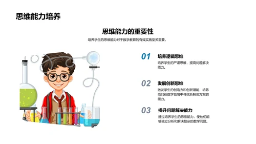 数学教学实践指南PPT模板