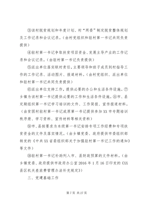 第一书记抓党建促脱贫攻坚工作汇报.docx