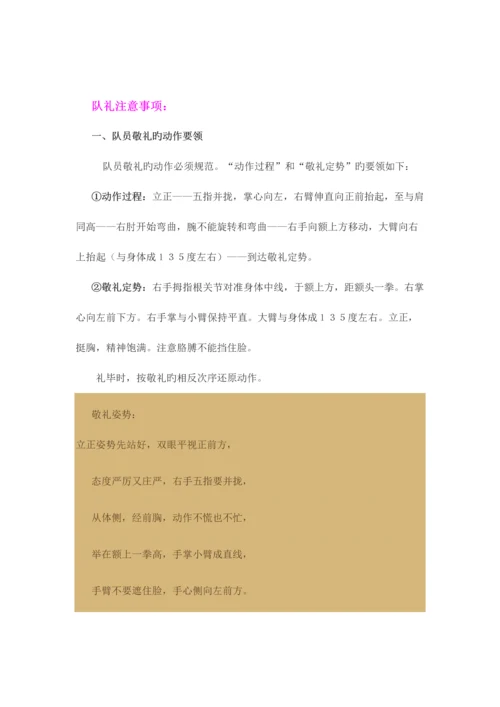 少先队活动课设计的注意事项.docx