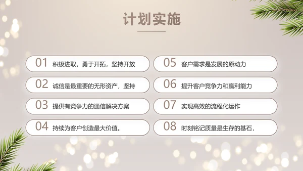 圣诞节快乐圣诞节组织活动策划PPT
