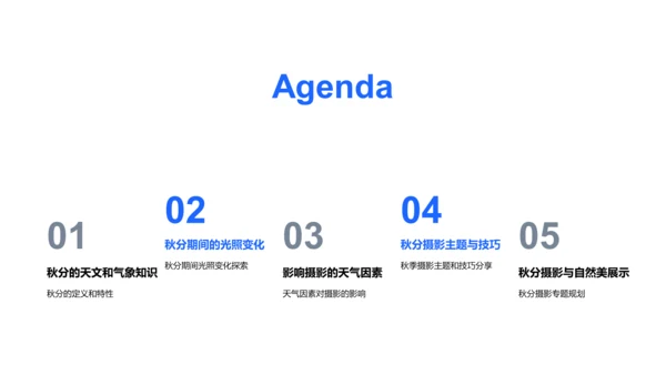 秋分摄影分享会PPT模板