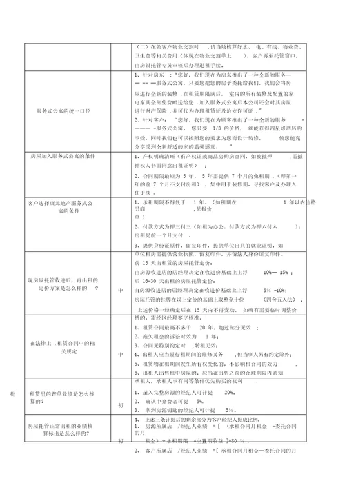 租赁经纪人考试题库