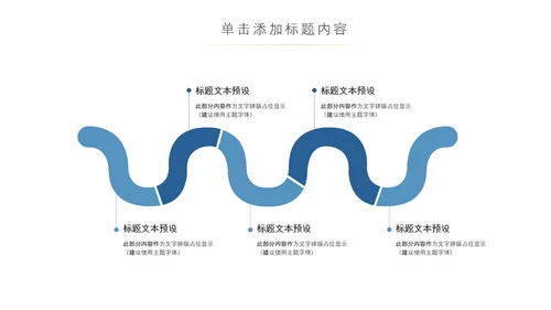 蓝色科技网络信息软件科技商务动态PPT模板