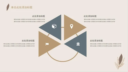 米色简约莫兰迪风学习汇报PPT模板