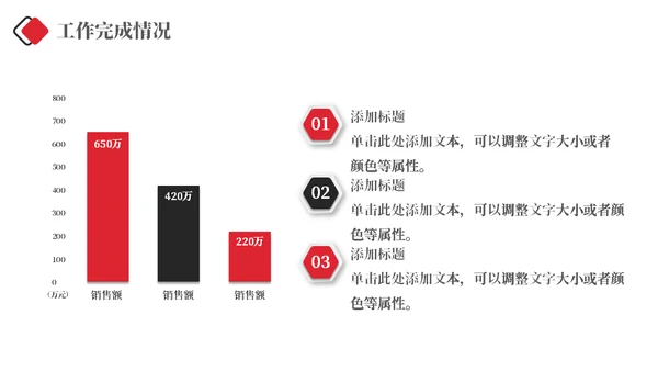 黑色质感简约商务汇报通用PPT模板