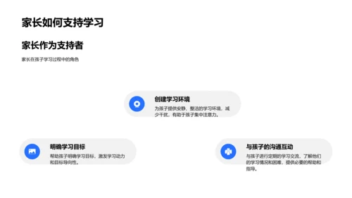 二年级学习指导PPT模板