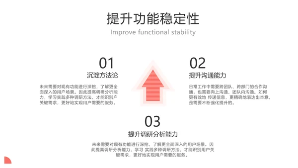 简约风产品经理职级晋升PPT模板