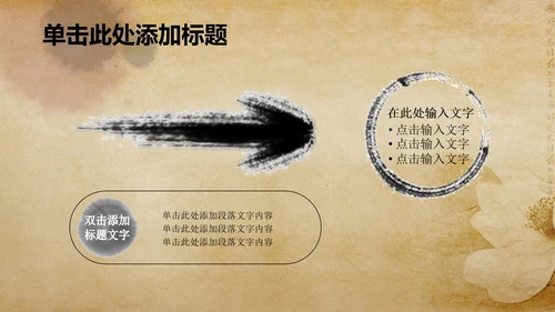 古香古色中国风佛教PPT动态模板信佛
