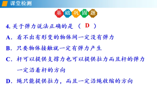 初中物理《弹力》通用PPT课件