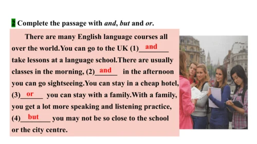 Module 7 Unit 3  Language in use课件2023-2024学年度外研版英