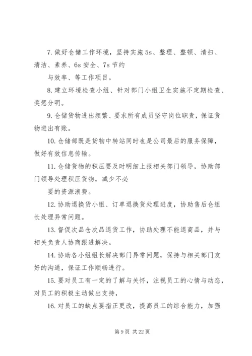 仓储部主管年终总结.docx