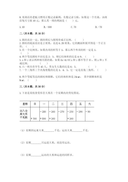 山东省济南市外国语学校小升初数学试卷附参考答案（培优a卷）.docx