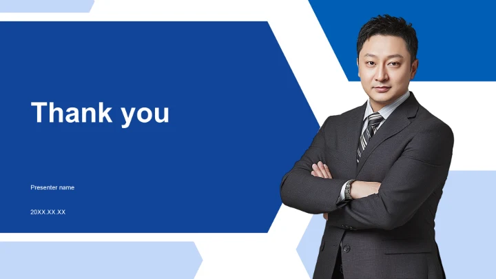 蓝色商务风商务培训PPT主题