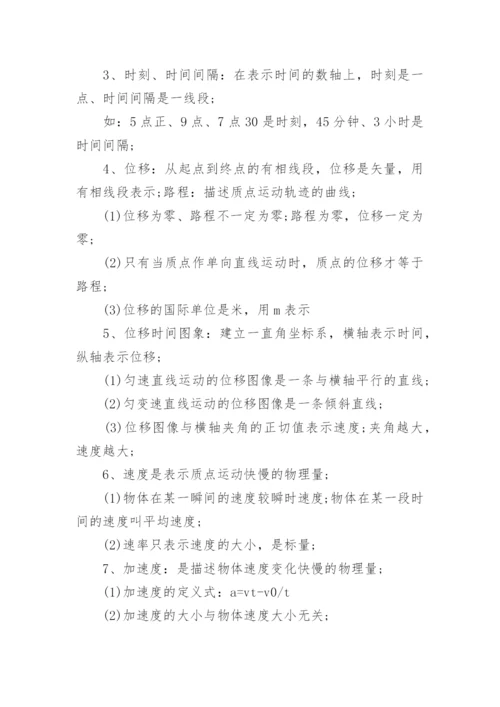 文科物理会考知识点_高中物理会考必背知识点.docx