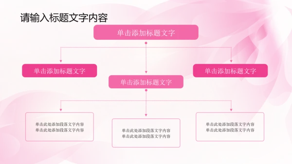 唯美时尚粉色女性ppt动态模板