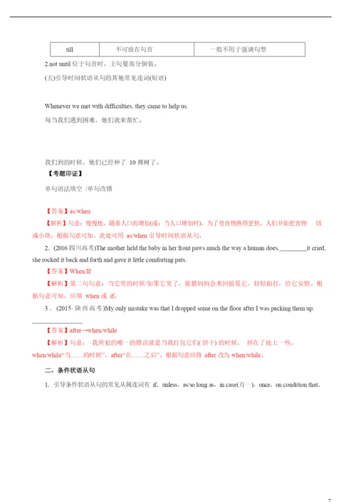 2021年高考英语必考点全梳理专题13-状语从句(精讲深剖).docx
