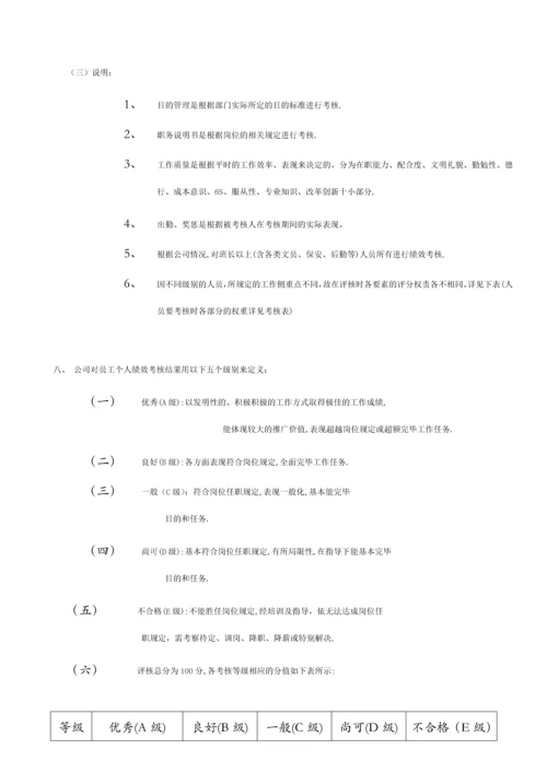 绩效考核-考核管理制度.docx