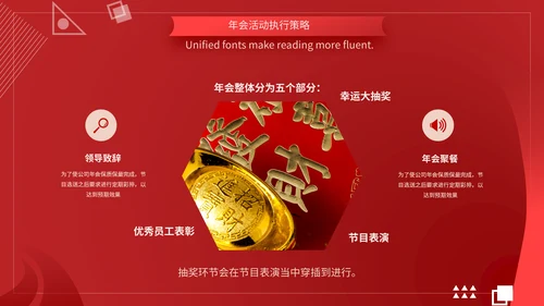 公司年会活动策划方案通用PPT模板