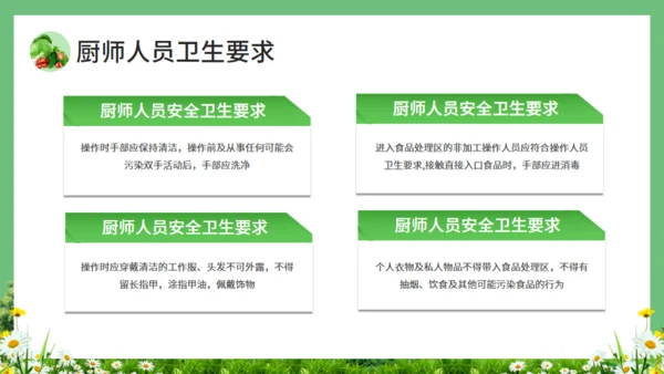学校食堂食品安全通用PPT模板