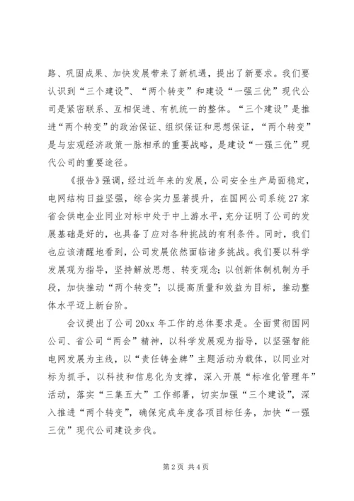 供电公司职工代表大会会议记录.docx