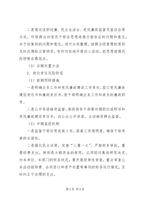 腐败风险预警防控工作实施方案 (6).docx