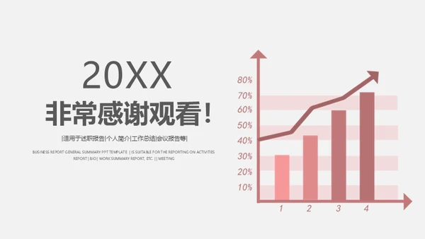 计划经济增长趋势通用PPT模板