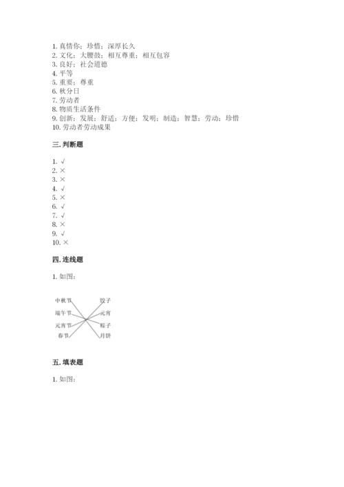 部编版道德与法治四年级下册 期末测试卷带答案（研优卷）.docx