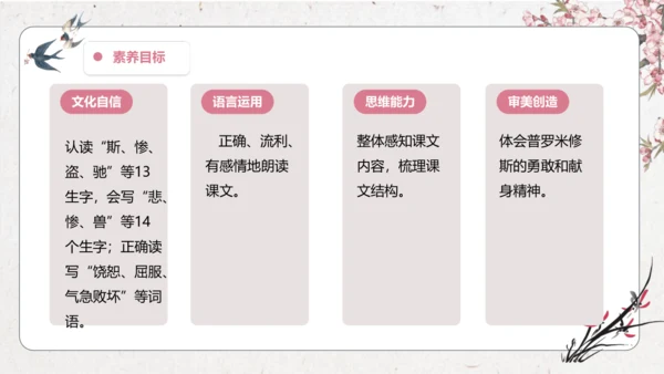 【大单元】统编版四上第四单元 第7课时 14.普罗米修斯  课件