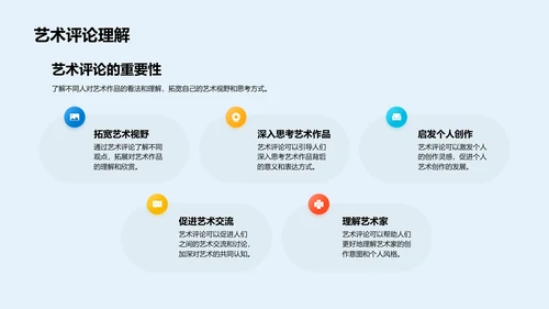 美术鉴赏教学PPT模板