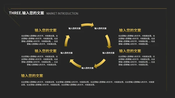 黑色商务风个人述职报告PPT模板