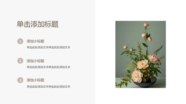 浅色简约职业计划PPT模板