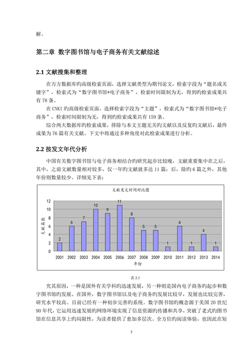 基于电子商务模式的数字图书馆信息服务分析研究大学本科