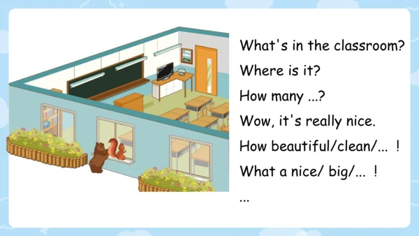 Unit 1 My classroom-Part A Let's talk & learn 课件(共