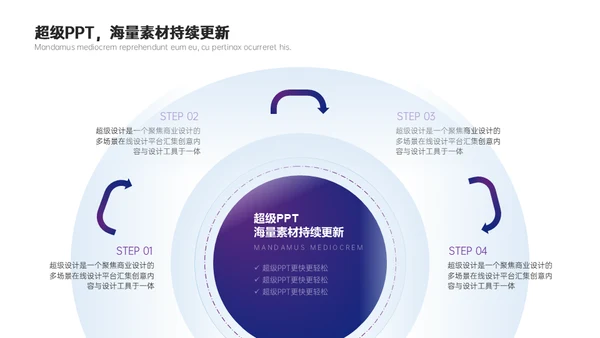 运动健身永无止境通用PPT模板