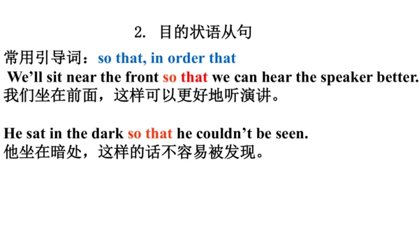 外研版九年级上册Module 3 Unit 3 Language in use语法课件(共17张PP