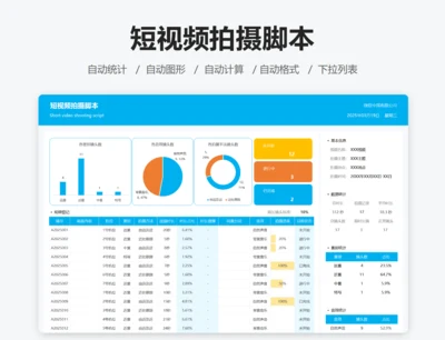 短视频拍摄脚本