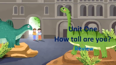 Unit 1 How tall are you  Review课件（47张PPT)