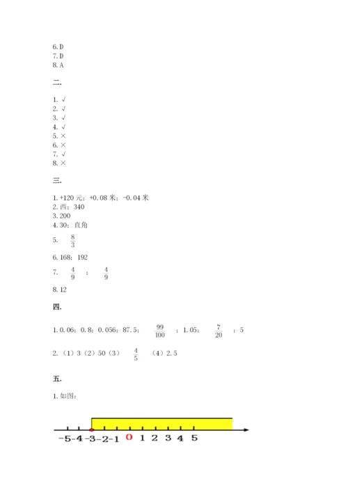 小升初数学综合模拟试卷【培优a卷】.docx