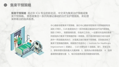 集束化干预在静脉导管相关血流感染的应用PPT模板