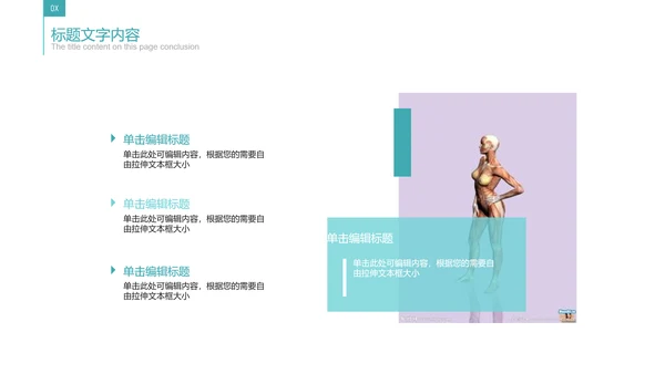 人体器官分布医学医疗ppt动态模板
