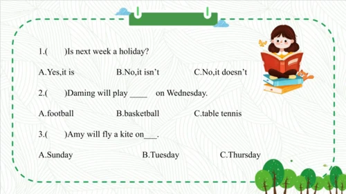 Module 4 Unit 2 Will it be hot in Haikou（课件）-四年级英语