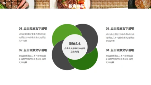 餐饮美食介绍通用PPT模板