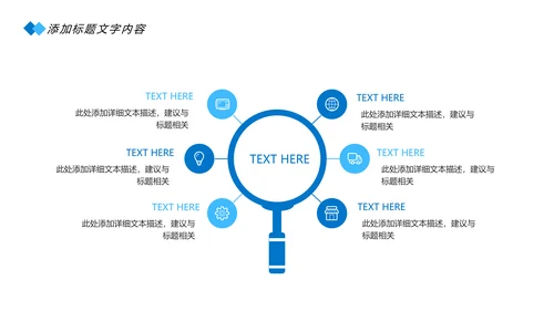 蓝色医疗细胞基因研究医学研究PPT模板