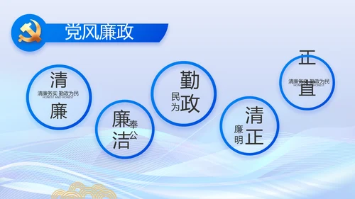 蓝色开展政法队伍教育整顿党课PPT