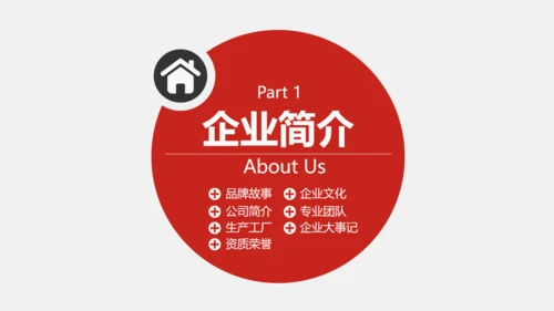 企业简介宣传及产品推广通用PPT模板
