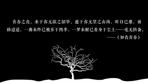 高晓松如丧ppt读书笔记